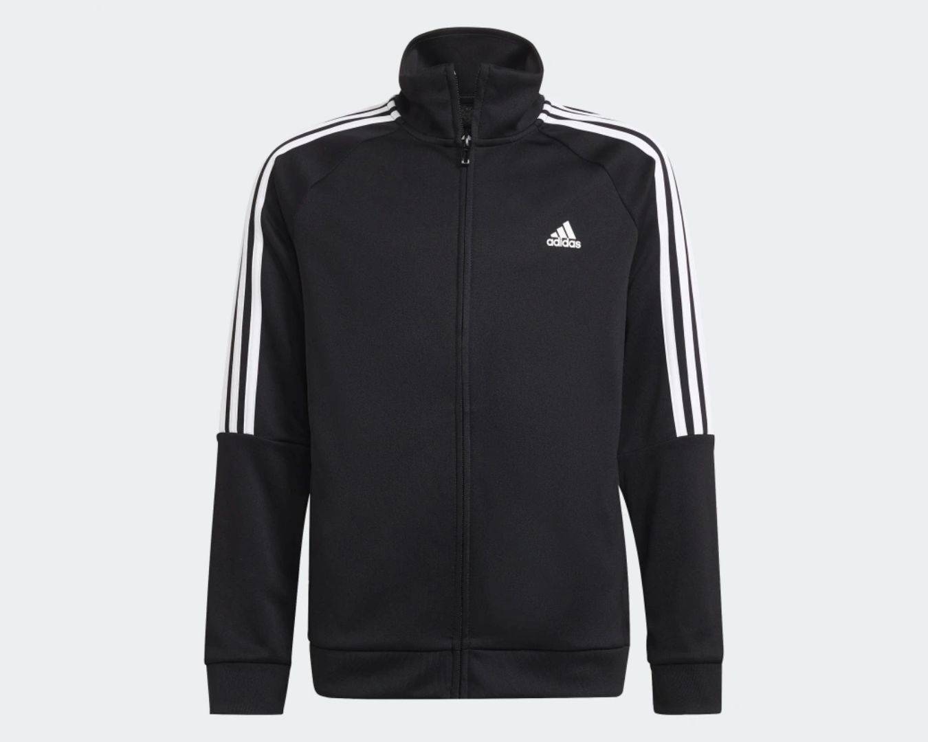 ADIDAS FELPA CON CERNIERA+PANTALONE BAMBINA GS8907