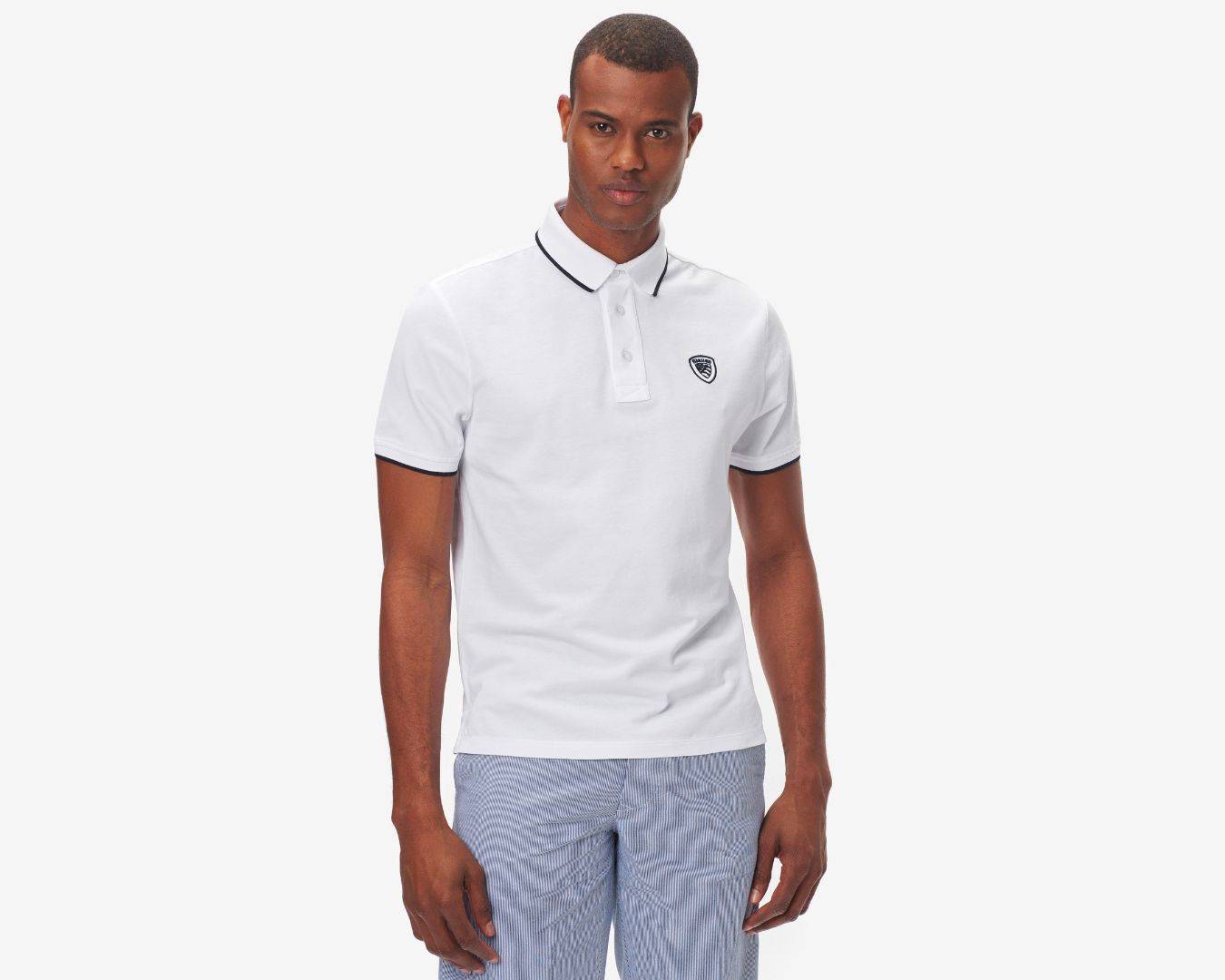 BLAUER POLO UOMO 23SBLUT02430