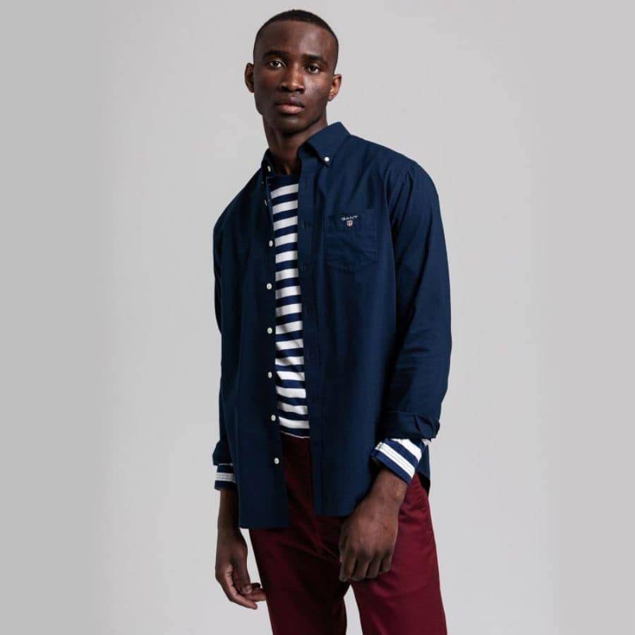 CAMICIA GANT UOMO REG BROADCLOTH