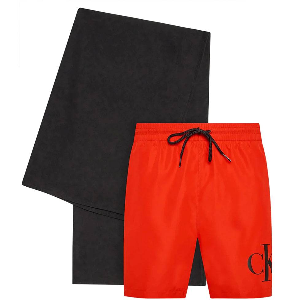 CALVIN KLEIN COSTUME+ TELO MARE UOMO KM0KM00849