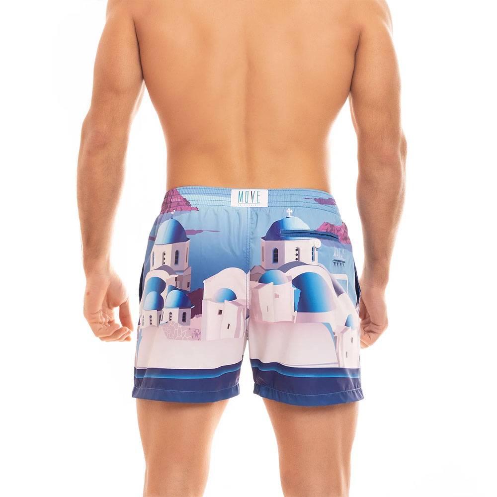 Costume da uomo Move PRINT-SANTORINI