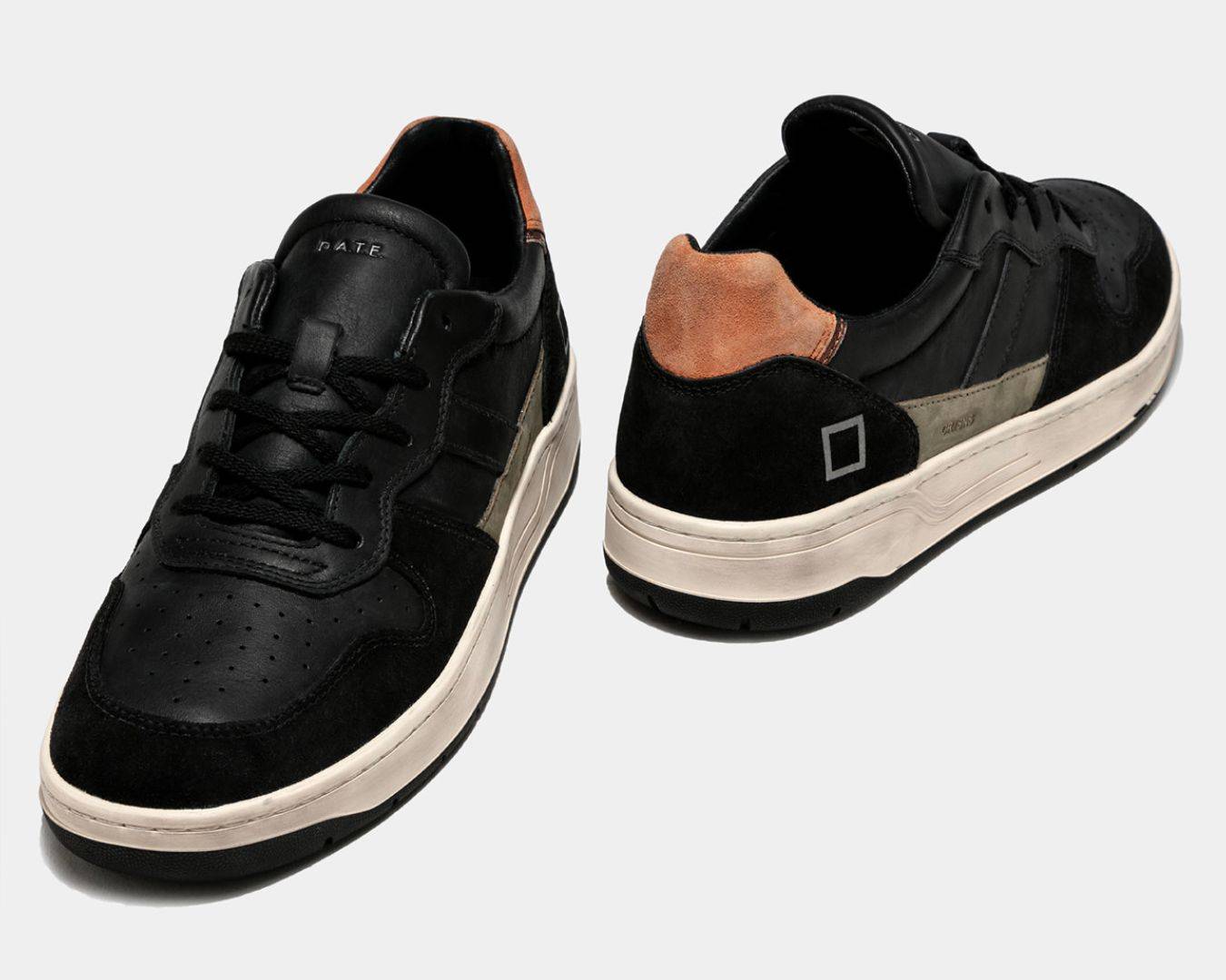 D.A.T.E. SNEAKERS UOMO COURT 2.0 M371-C2-SU-BK