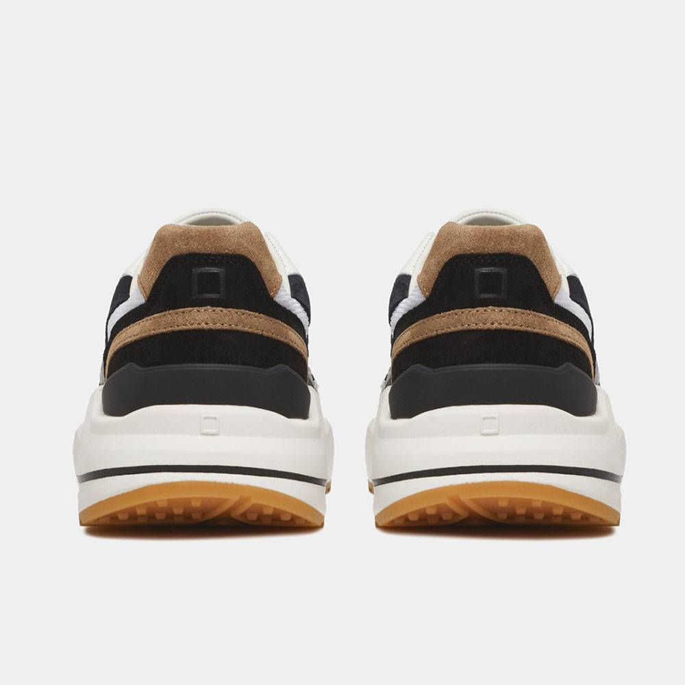 D.A.T.E. Fuga Classic White- Cuoio M411-FG-CL-WI