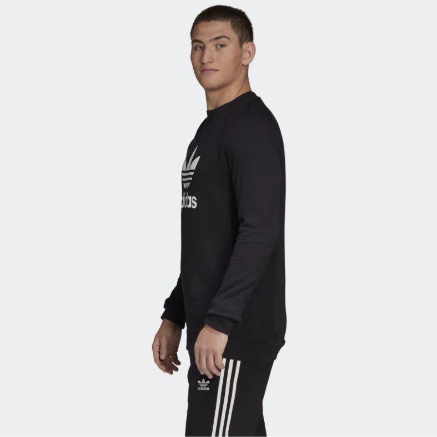 FELPA TREFOIL WARM-UP CREW ADIDAS UOMO CW1235