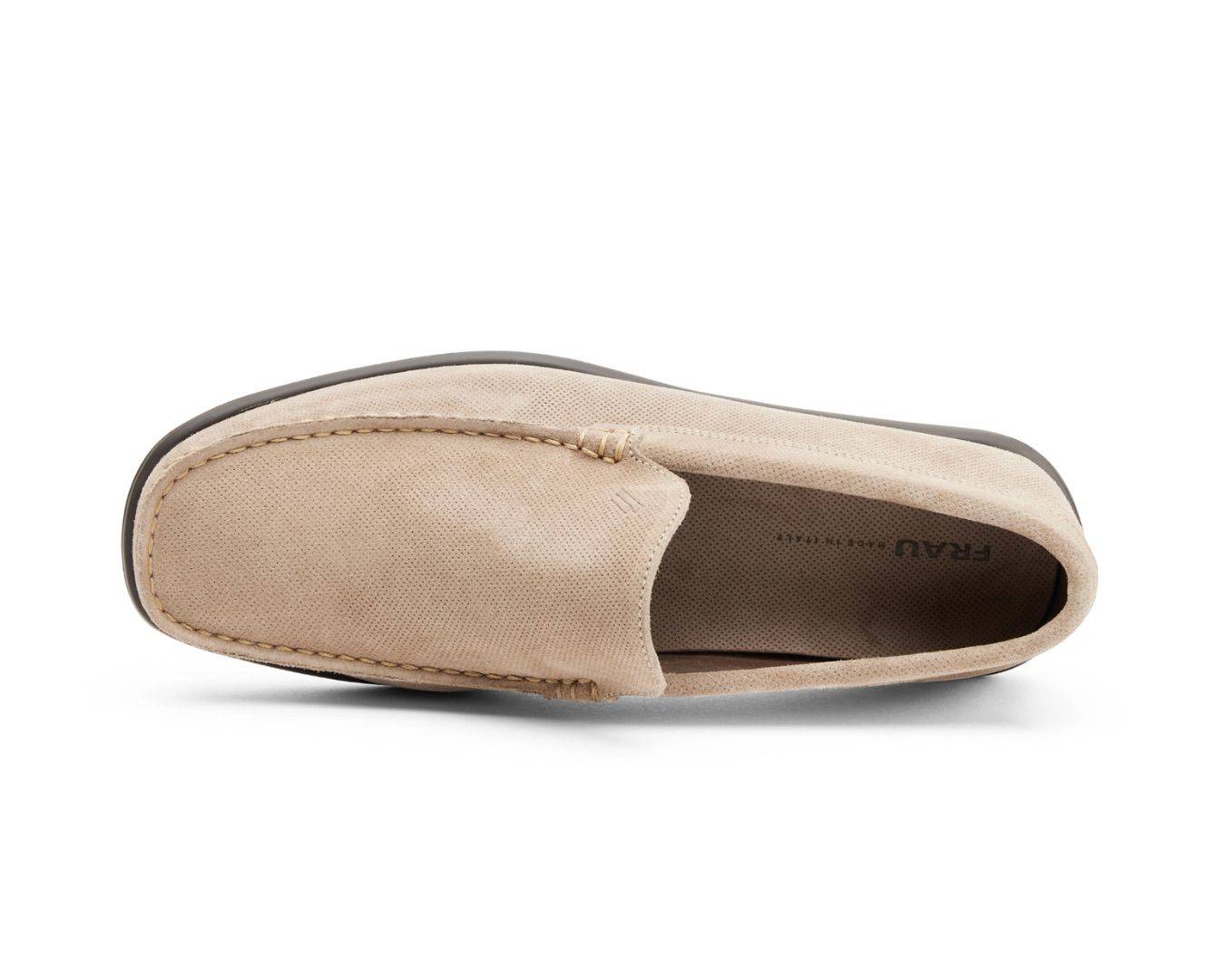 Frau mocassino uomo in camoscio 14H4