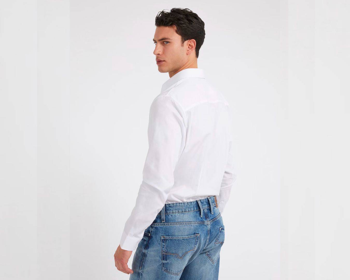 Guess Camicia da uomo M1YH20W7ZK1