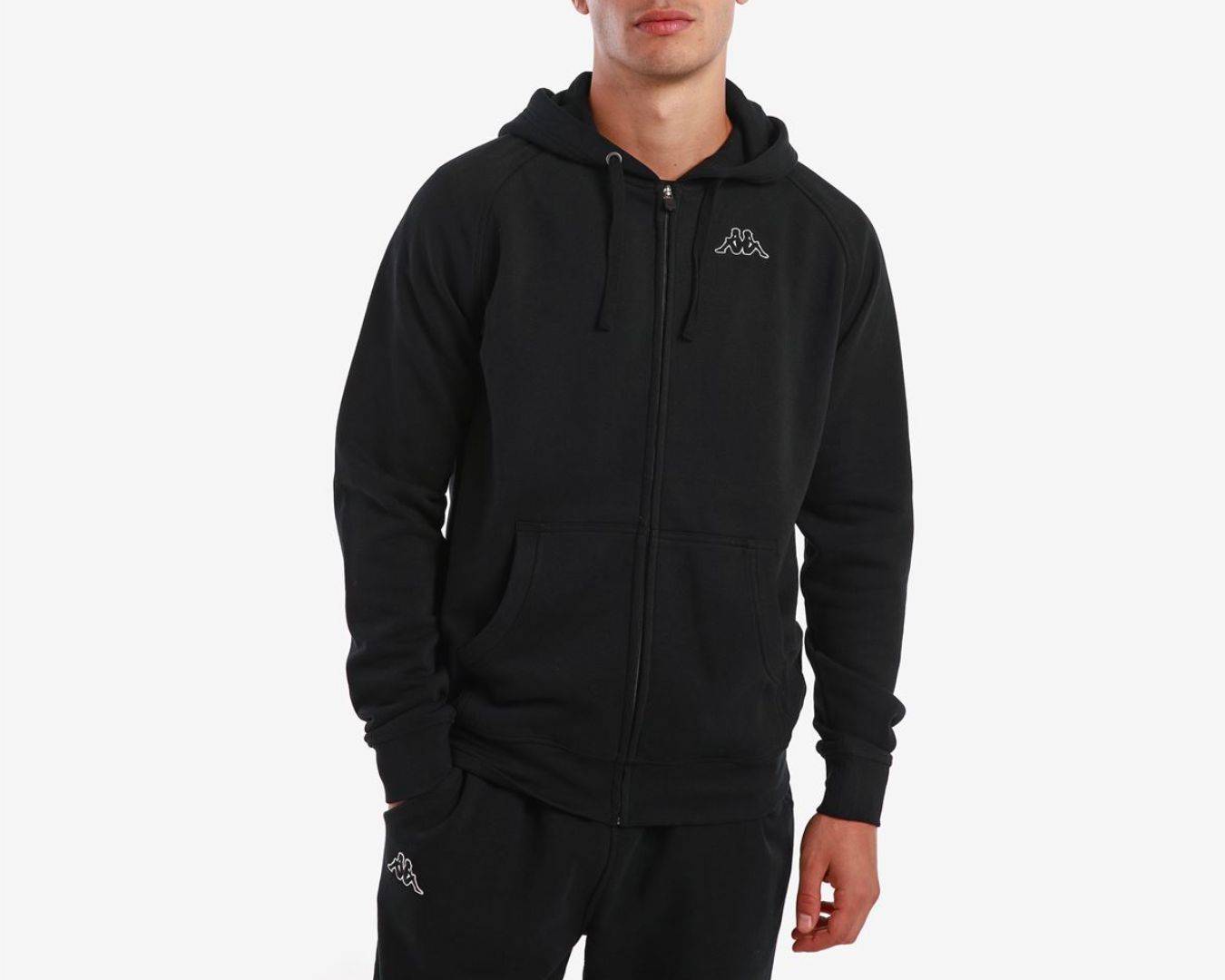 KAPPA FELPA CON ZIP UOMO JACK