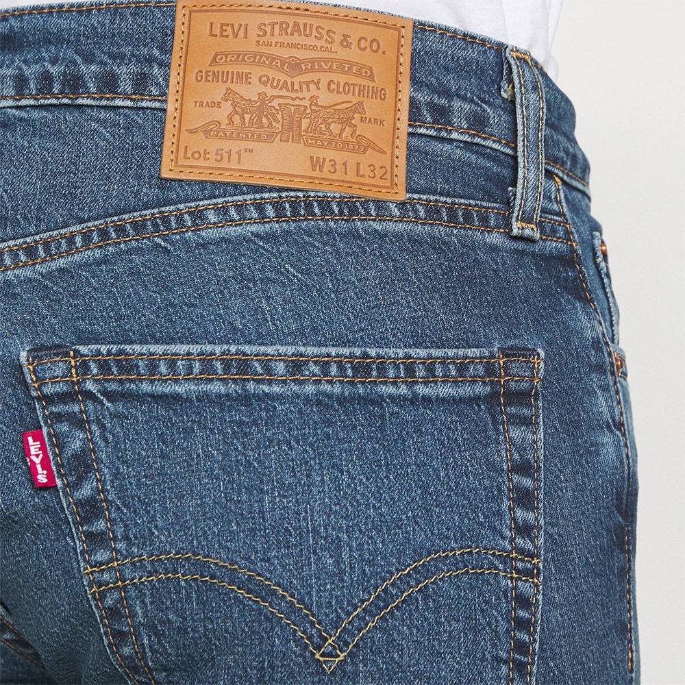 LEVIS JEANS UOMO LUNGHEZZA 32 511-SLIM-ECO EASE