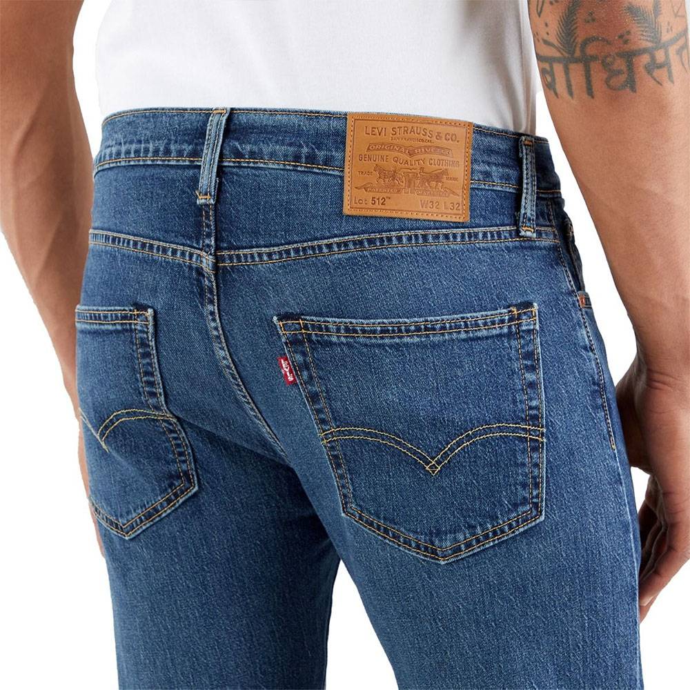 LEVIS JEANS UOMO LUNGHEZZA 32 512-SLIM TAPER-STRET