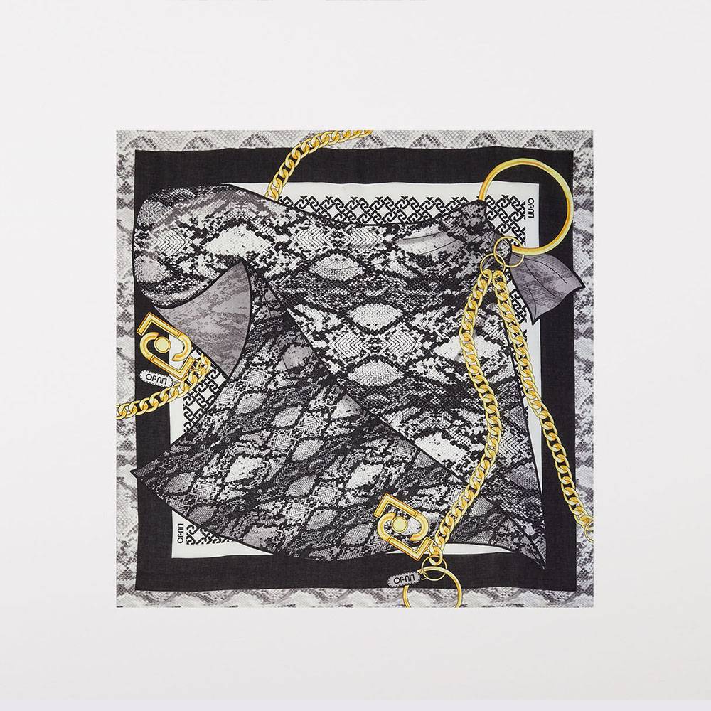 LIU JO FOULARD 120X120 DONNA 2F3142 T0300