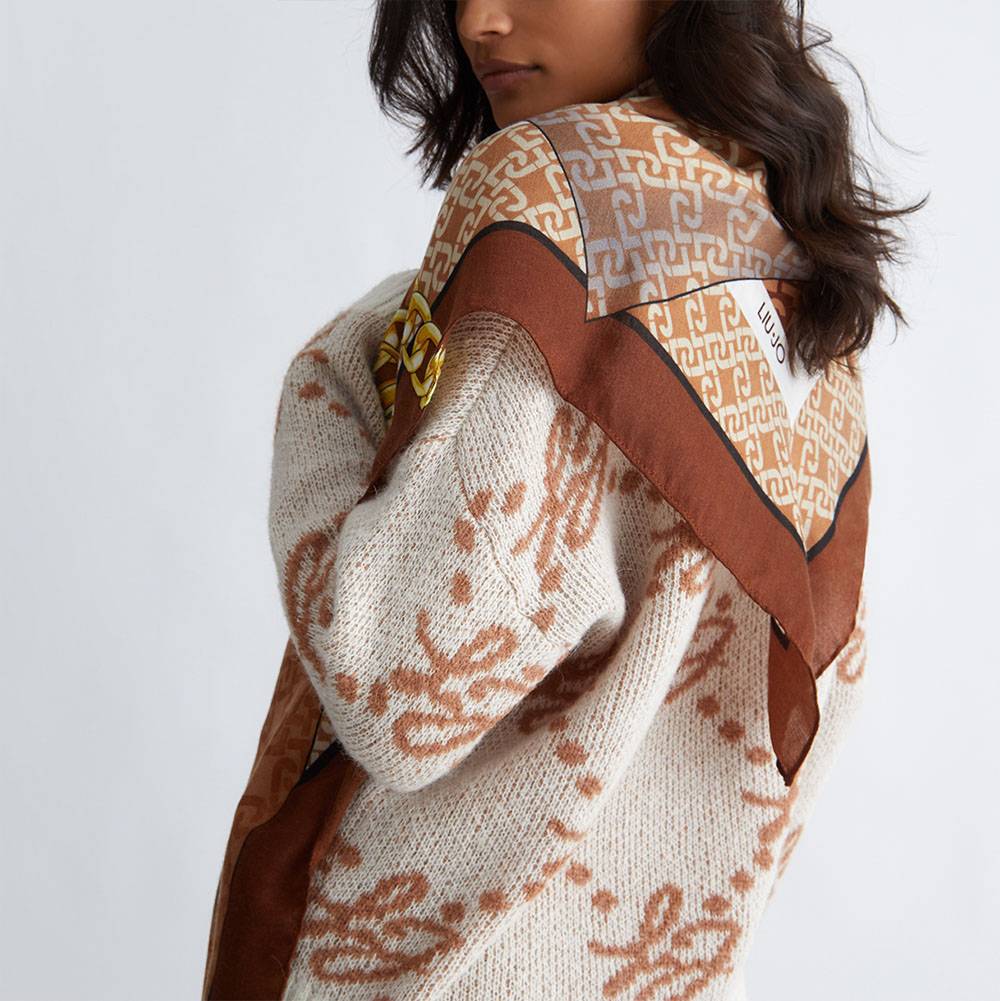 LIU JO FOULARD 120X120 DONNA 2F3142 T0300