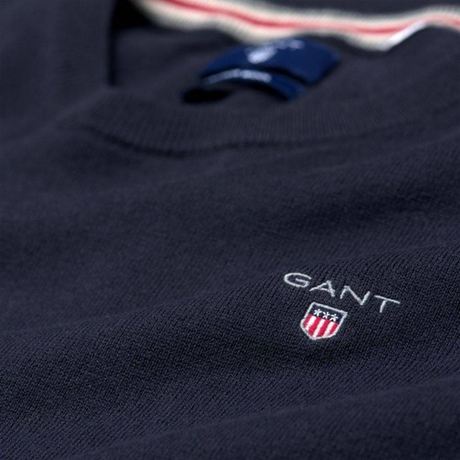 COTTON WOOL CREW GANT