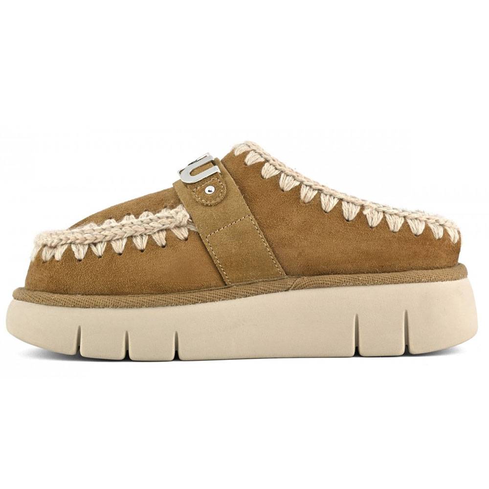 Mou Bounce clog metal logo FW531001A