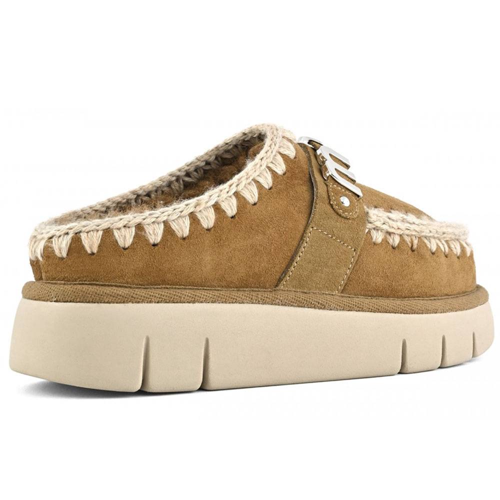 Mou Bounce clog metal logo FW531001A