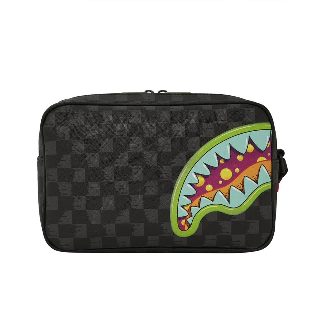 Sprayground pochette da uomo in ecopelle