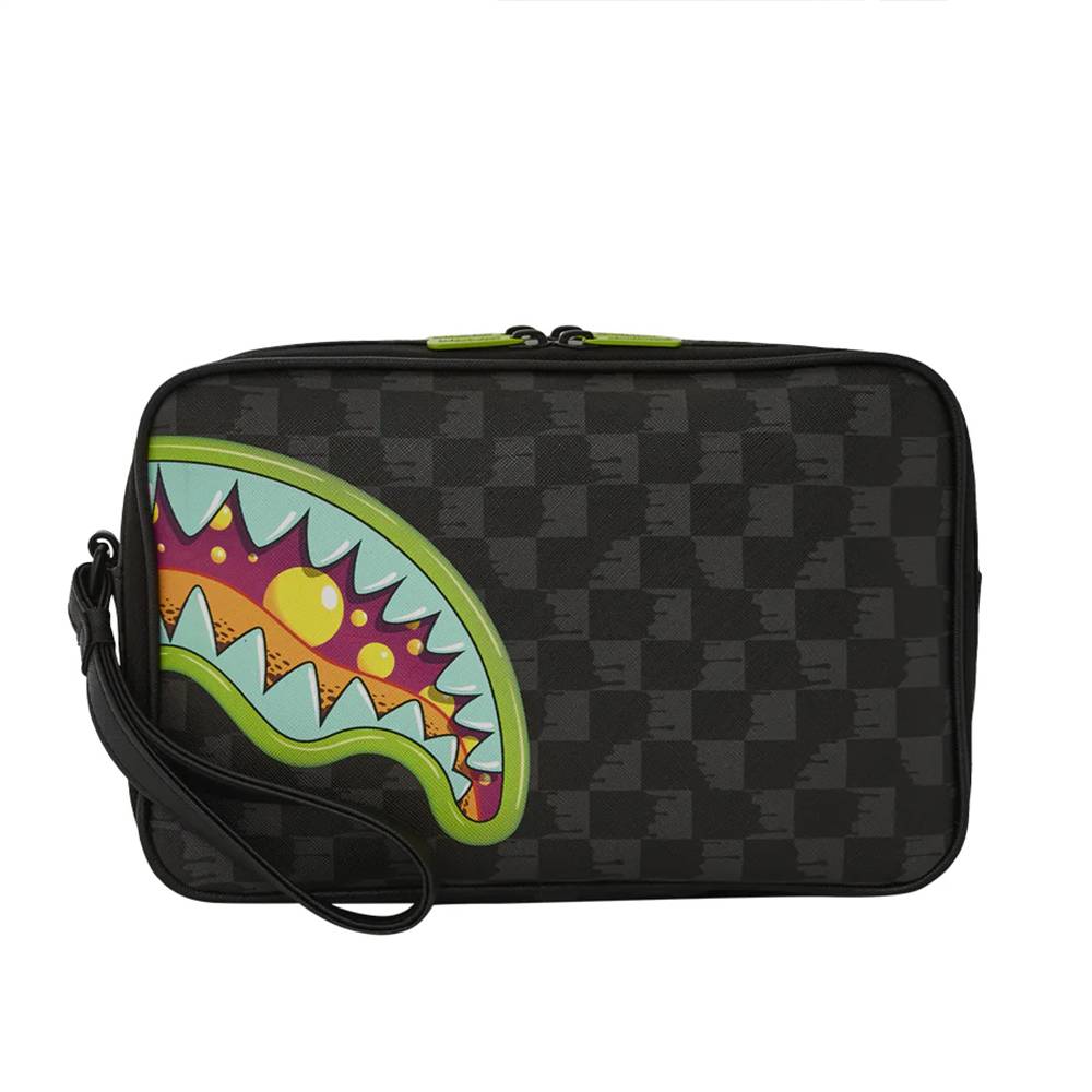 Sprayground pochette da uomo in ecopelle
