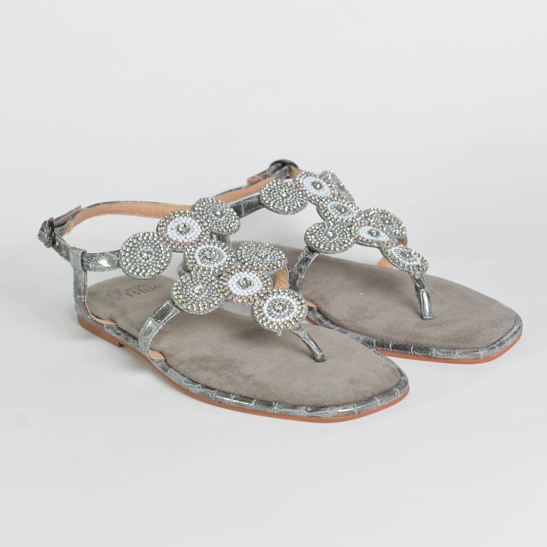 SANDALO DONNA ALMA BLUE 9014
