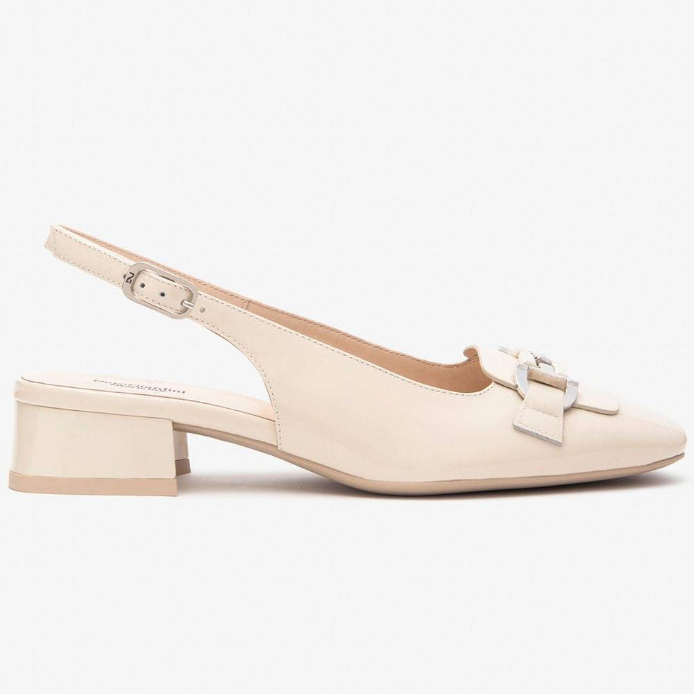 Nerogiardini Slingback da donna in pelle lucida