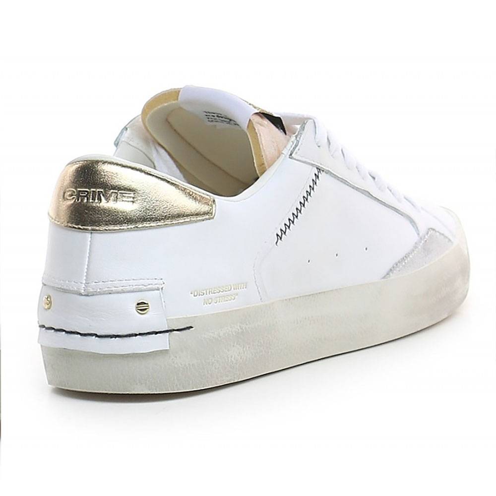 Crime London sneakers da donna in pelle Distressed