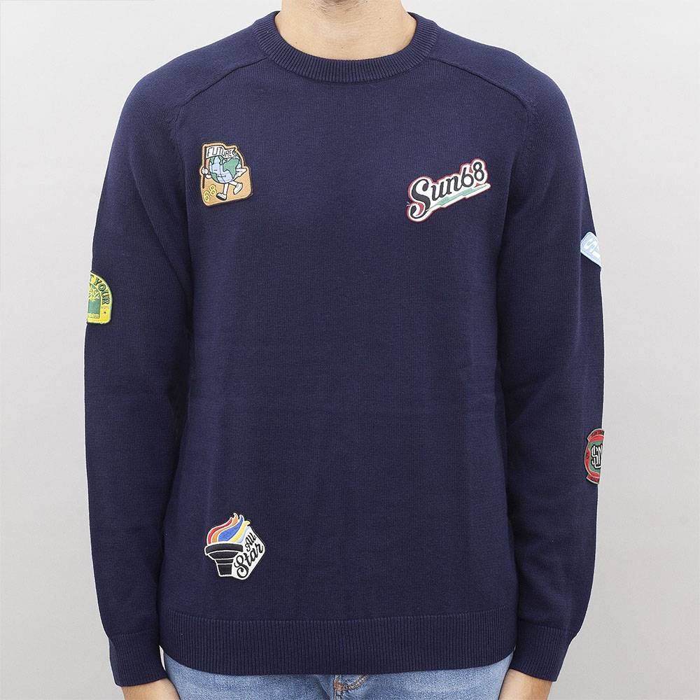 SUN68 MAGLIONCINO UOMO K43170