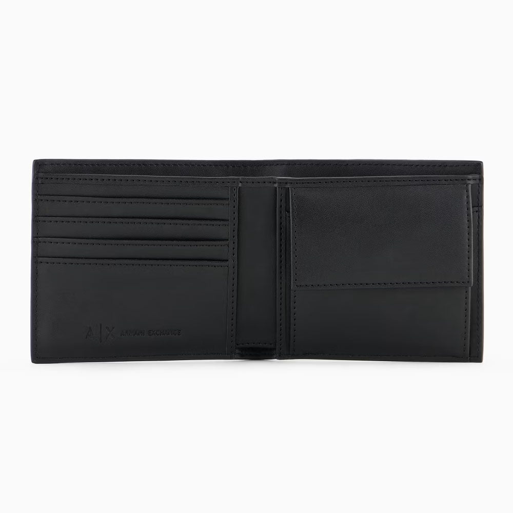 Armani Exchange portafoglio da uomo in ecopelle
