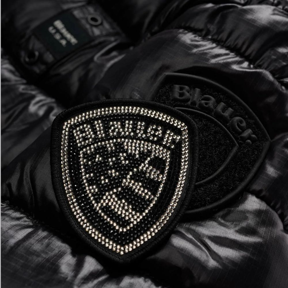 Blauer Giubbino a righe da bambina 25WBLGC02391