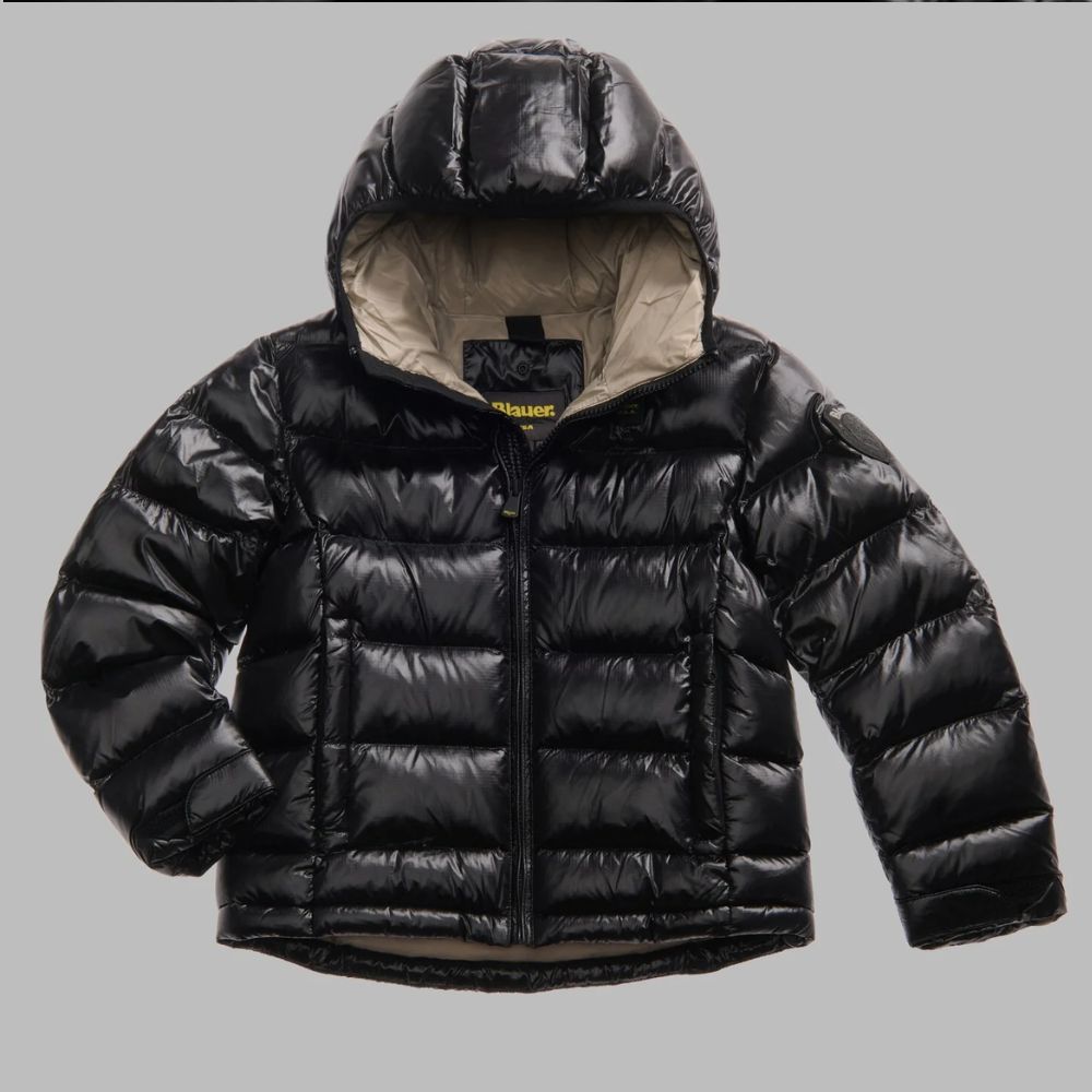 Blauer Giubbino da bambina 25WBLKC02427
