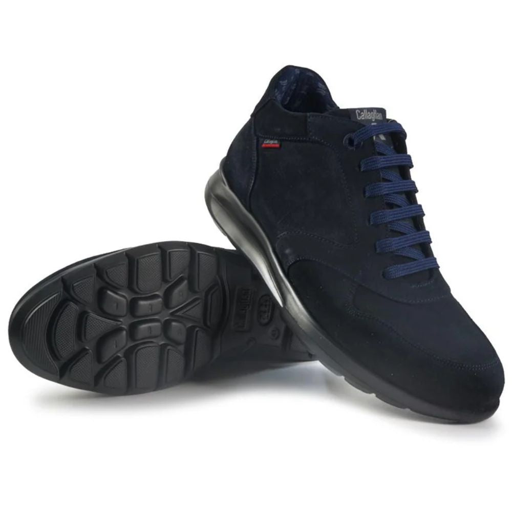 Sneakers Callaghan alta in pelle scamosciata da uomo 42604
