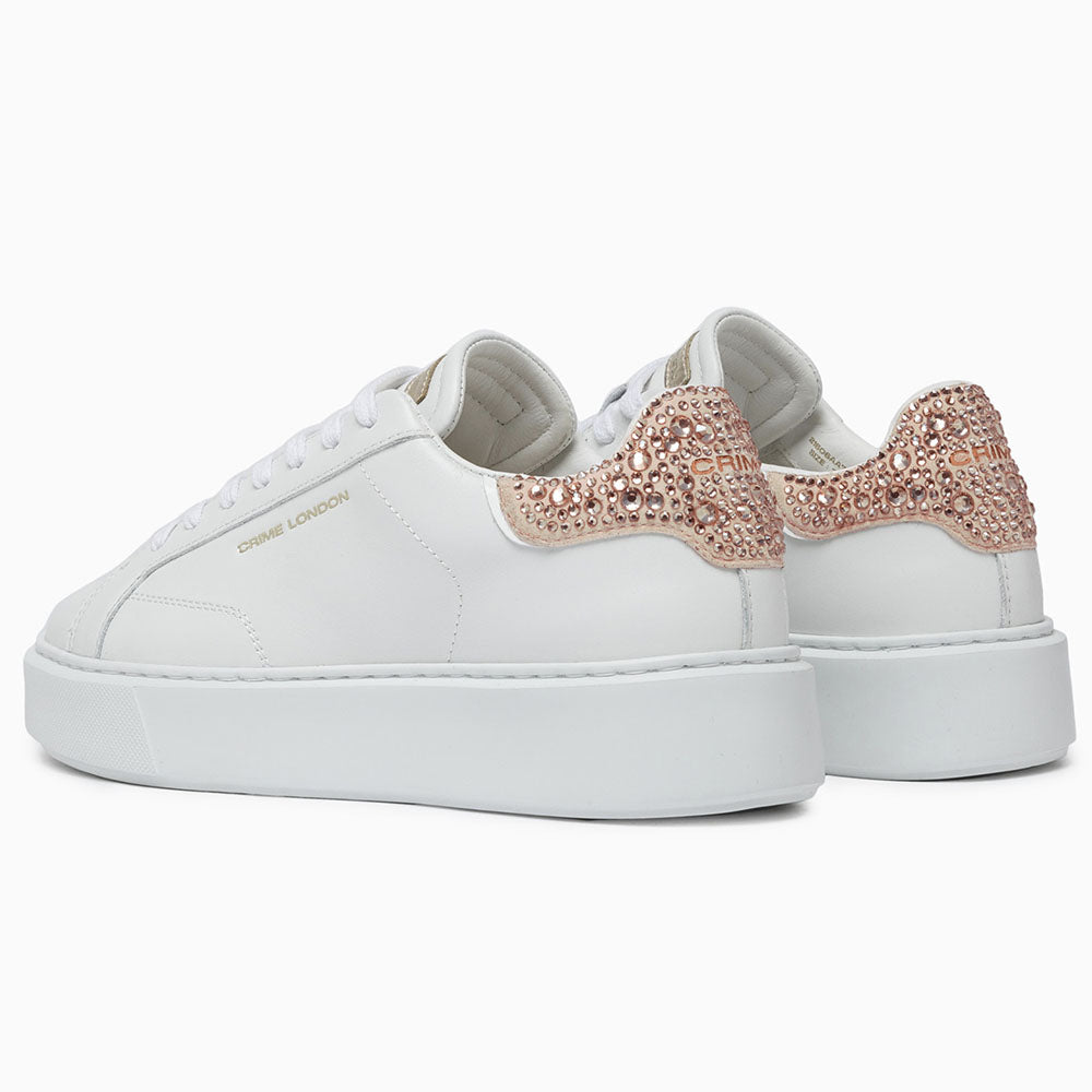 Crime London Sneakers da donna vanilla diamond