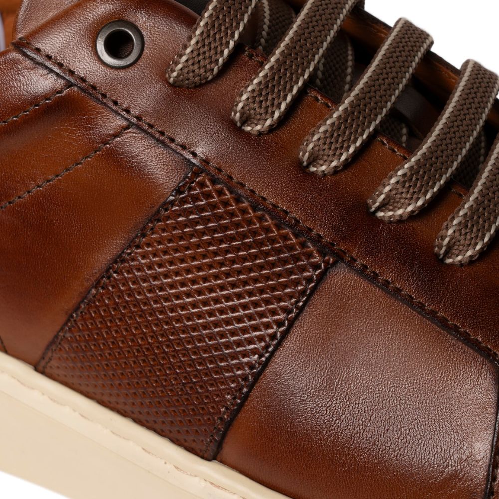 Exton Sneakers da uomo in pelle 354-EX