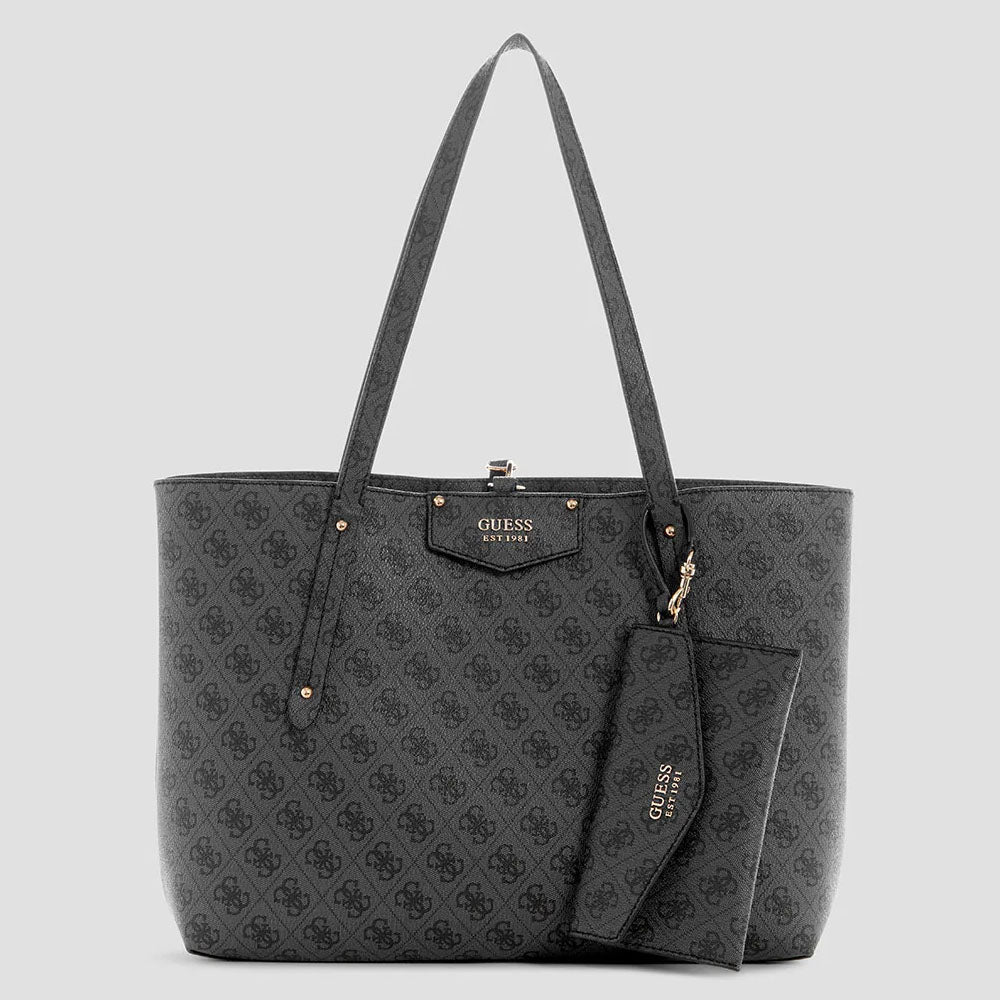 Guess borsa a spalla da donna Brenton con logo