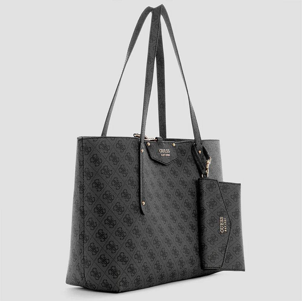 Guess borsa a spalla da donna Brenton con logo