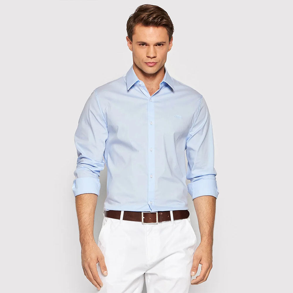 Guess Camicia da uomo M1YH20W7ZK1