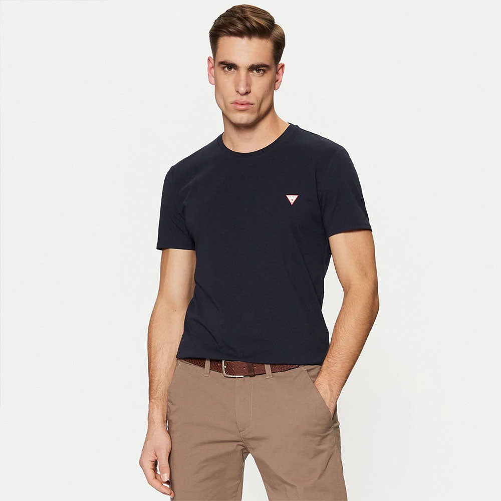 Guess T-shirt da uomo slim fit in cotone