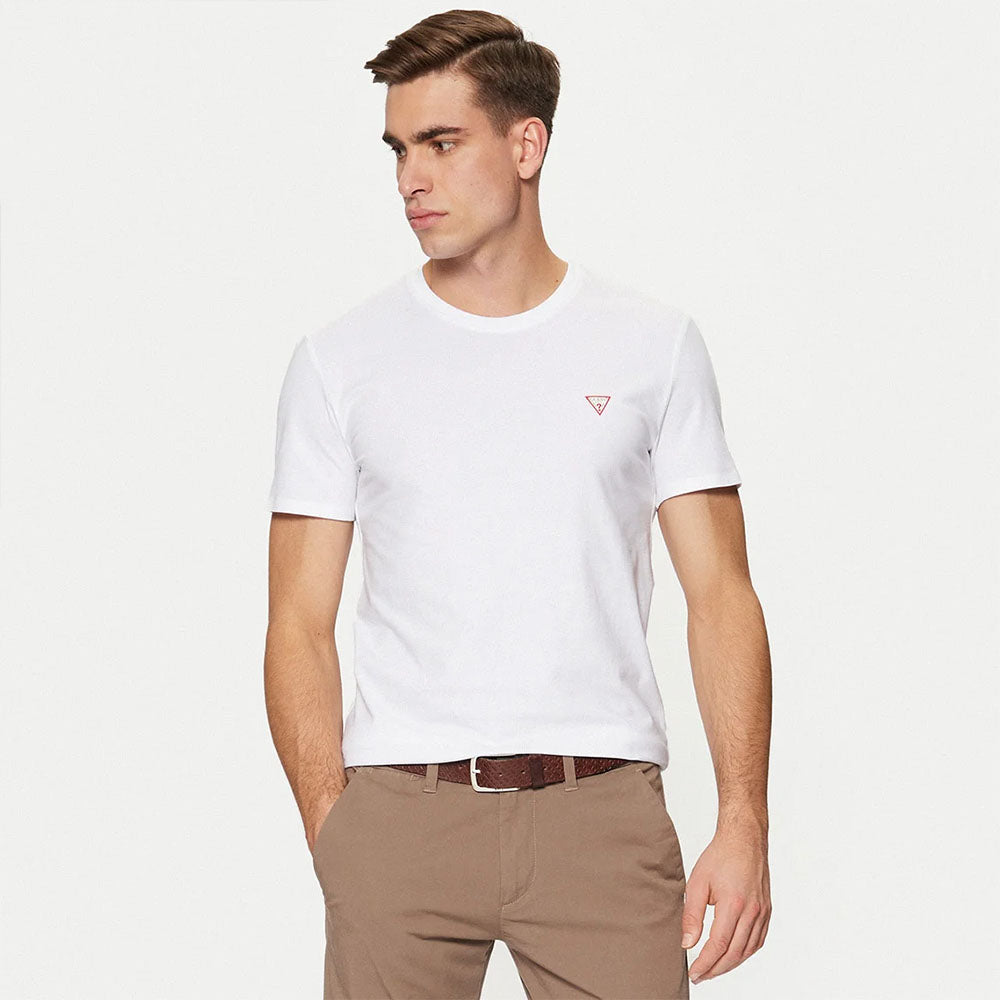 Guess T-shirt da uomo slim fit in cotone