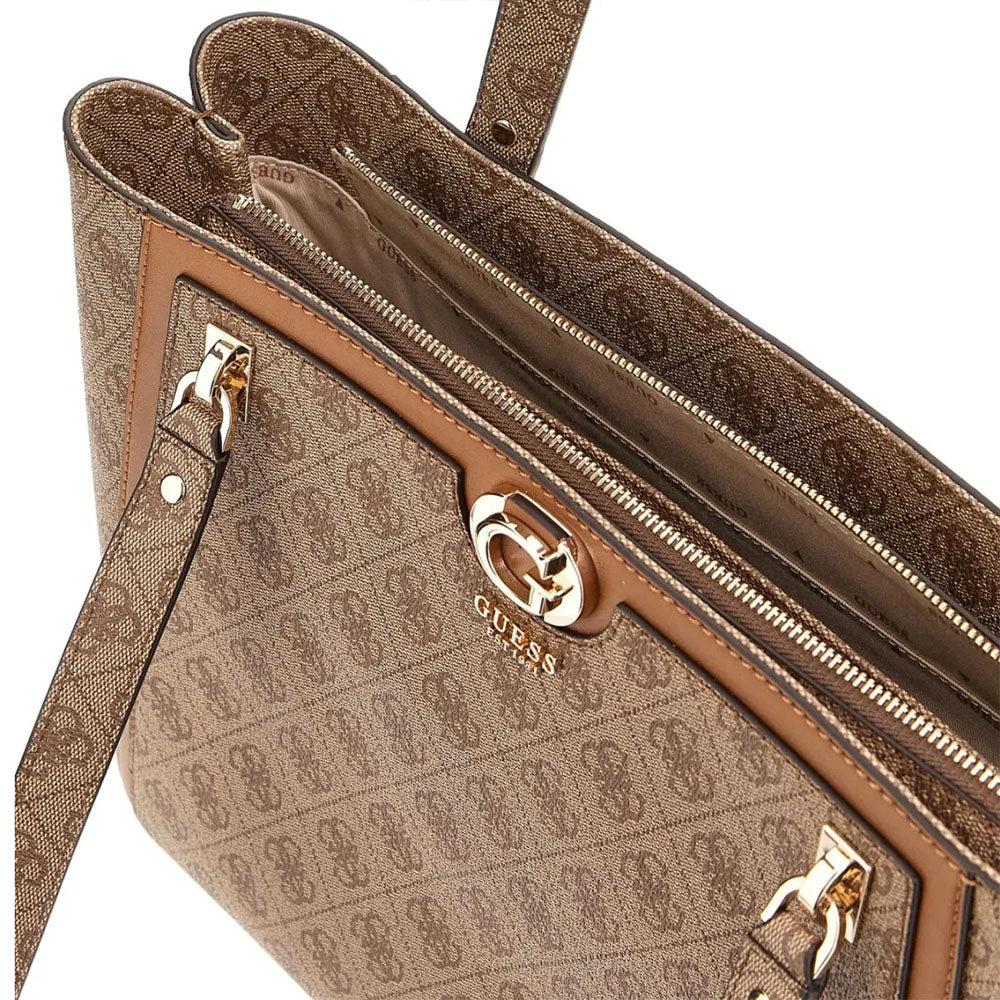 Guess borsa a spalla da donna Orlina con logo