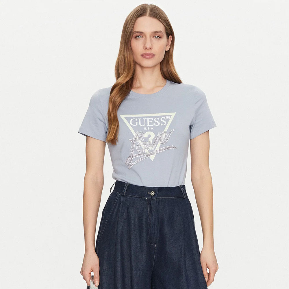 Guess T-Shirt da donna in cotone W5GI05I3Z14