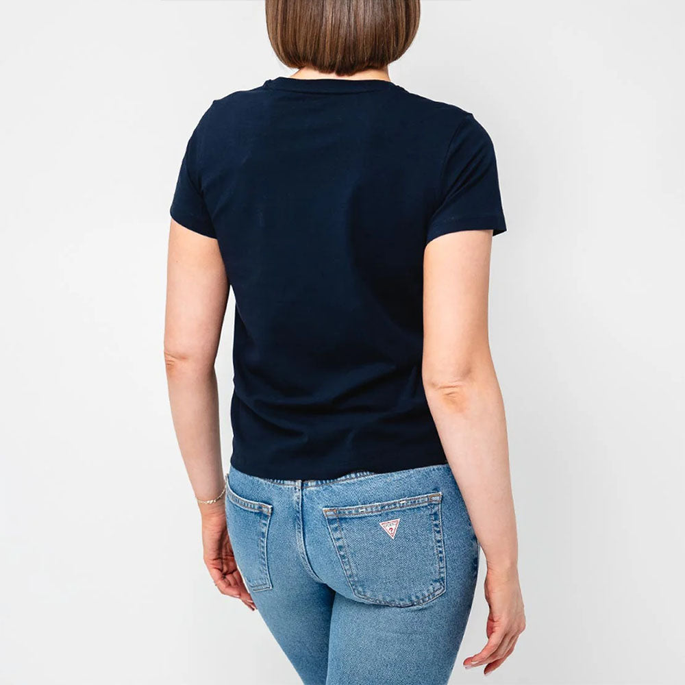 Guess T-shirt da donna con logo ricamato W5RI54J1314