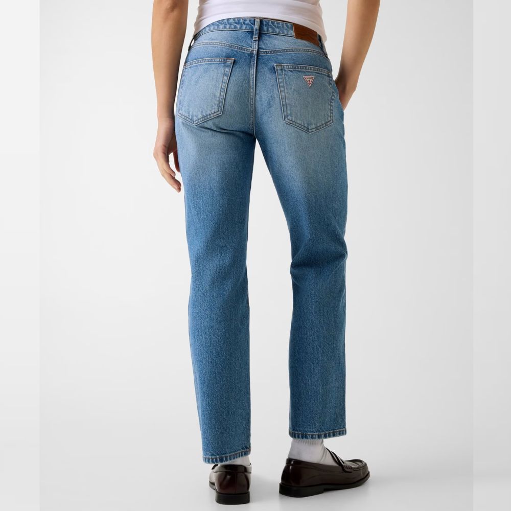 Guess Jeans Jeans straight a vita media da donna W5YA98D6332