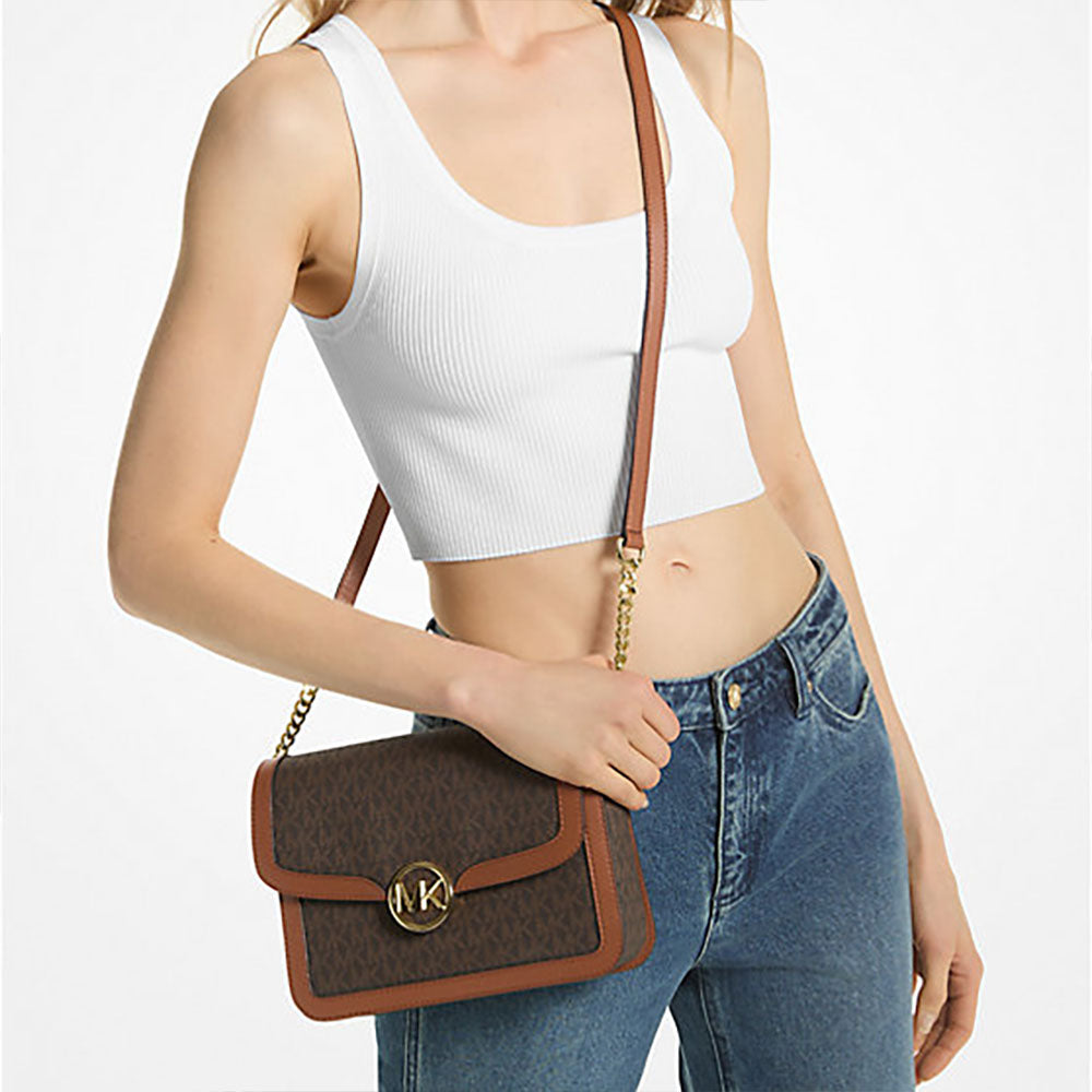 Michale Kors borsa a tracolla da donna Leida