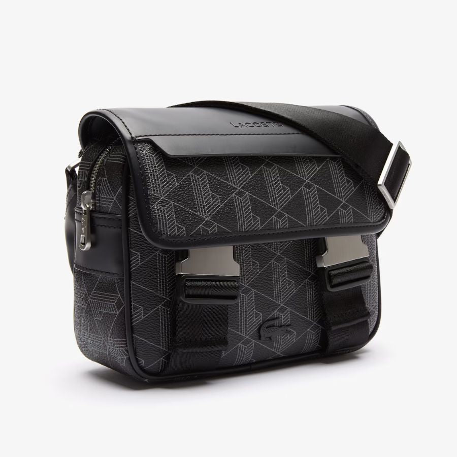 Borsa a tracolla Lacoste con patta e clip The BlendNH3787LX