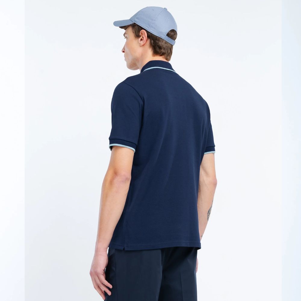 Manuel Ritz Polo contrasti in piquet 4032M550
