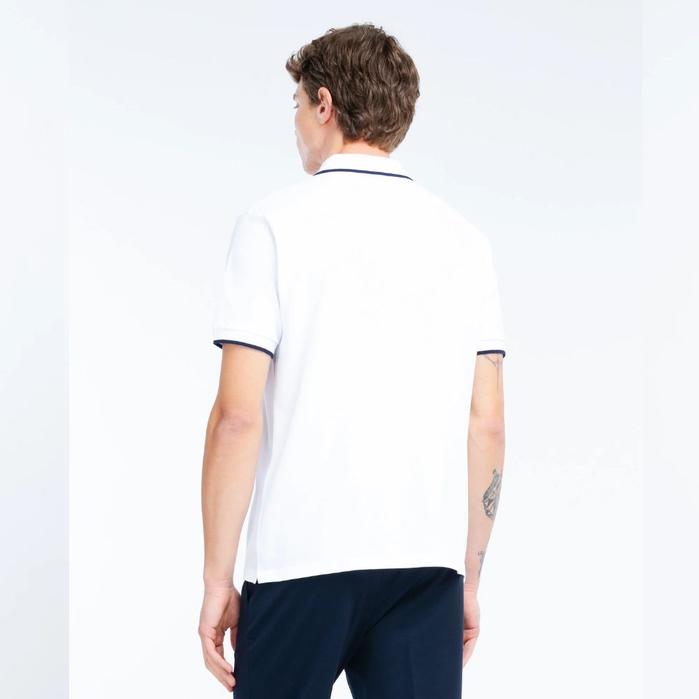 Manuel Ritz Polo contrasti in piquet 4032M550