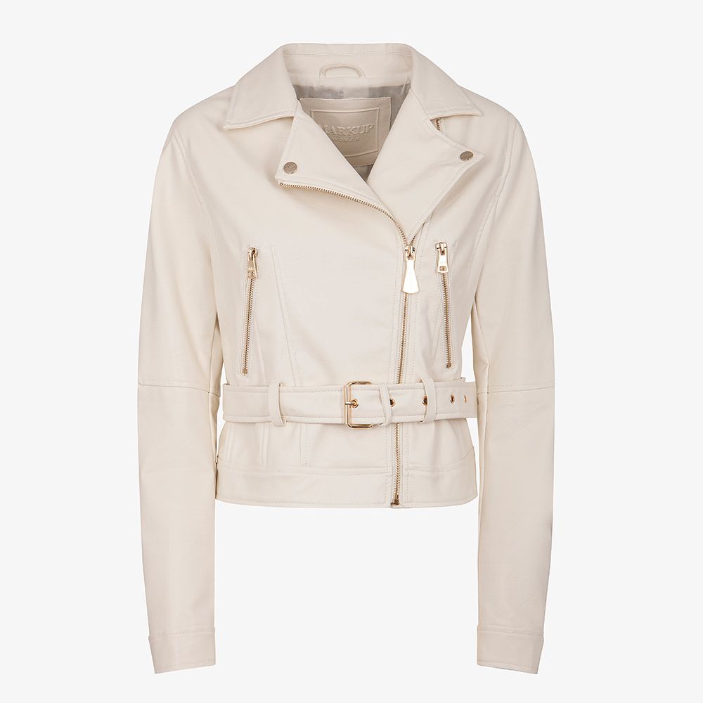 Markup giubbino chiodo in ecopelle da donna MW864006