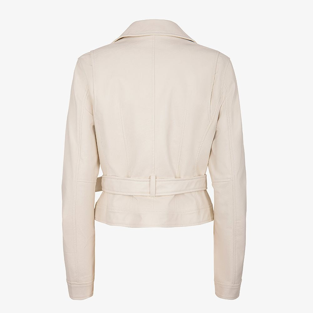 Markup giubbino chiodo in ecopelle da donna MW864006