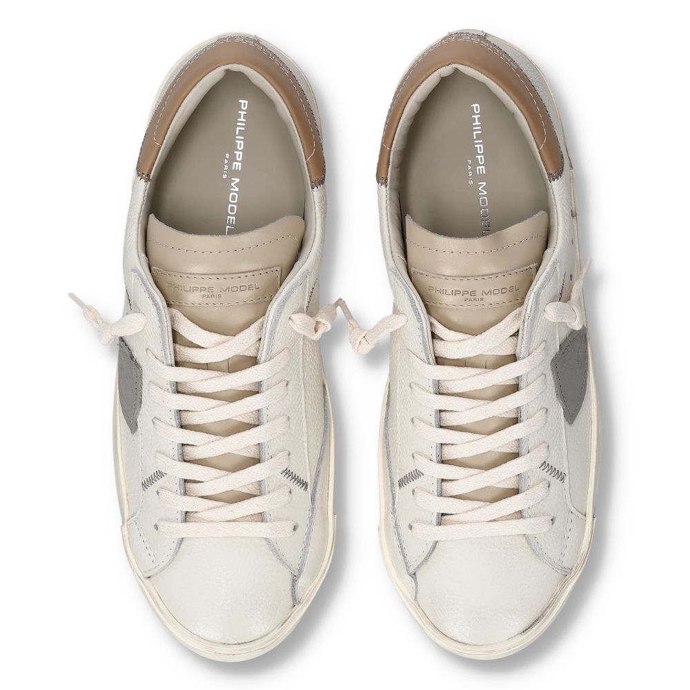 Philippe Model Sneakers Prsx Latte Fango da uomo PRLU-VZ01