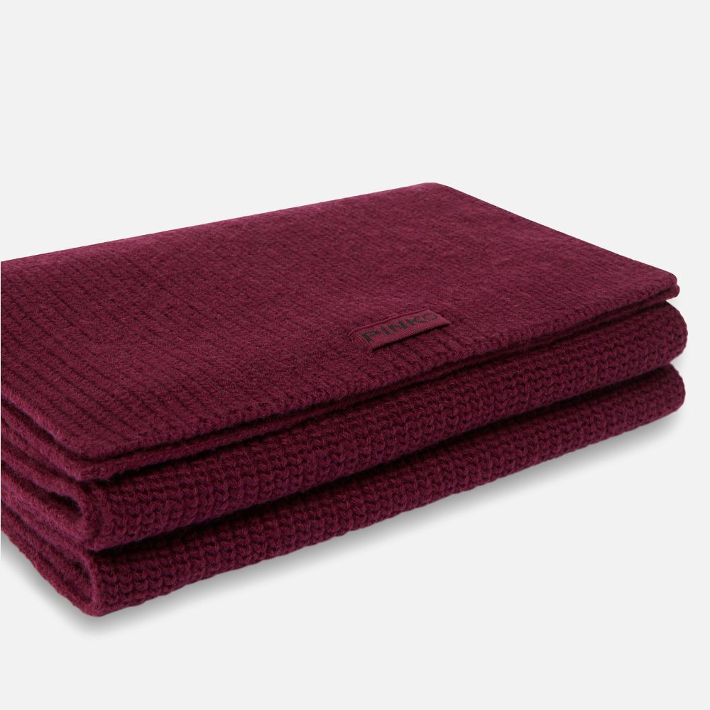 Pinko Sciarpa in misto lana a coste da donna 105996-A2Z4