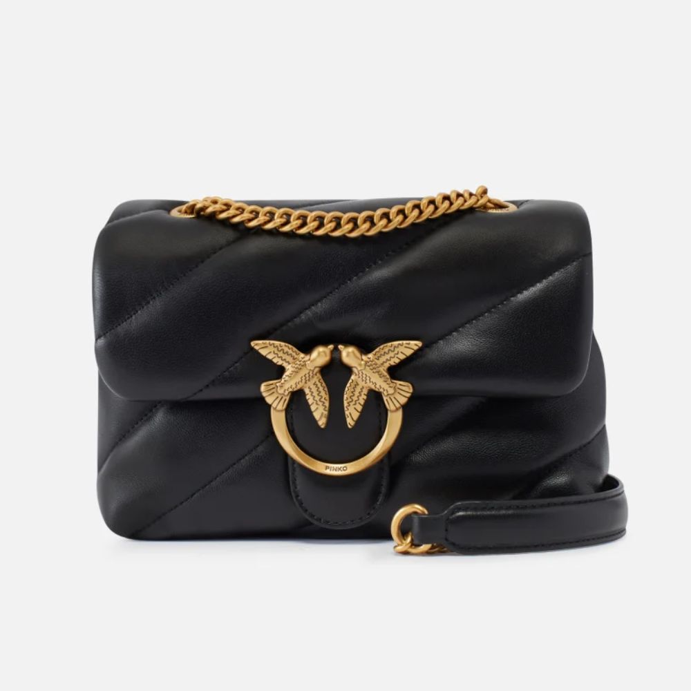 Pinko borsa a tracolla piccola Love Bag Puff in nappa trapuntata 100039-A0F2