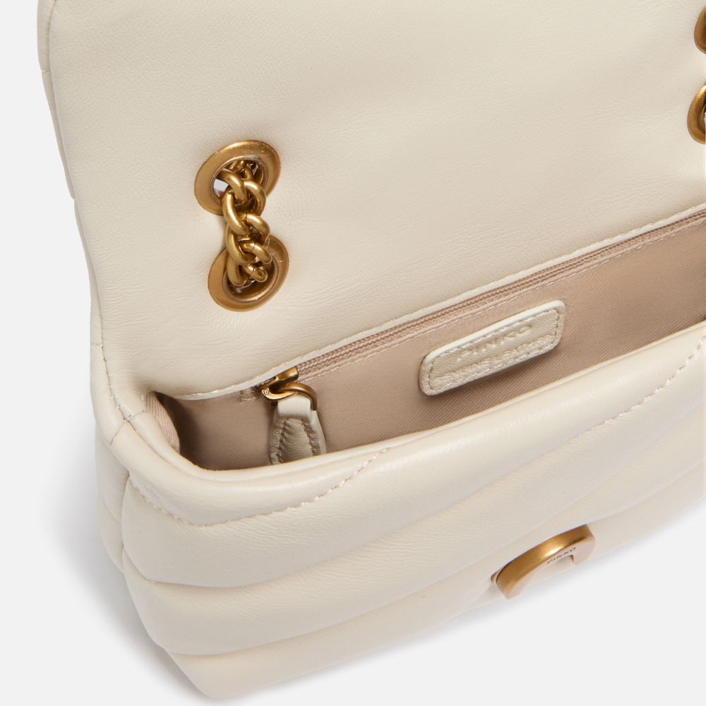 Pinko borsa a tracolla piccola Baby Love Bag Puff in nappa trapuntata 100040-A0F2/O
