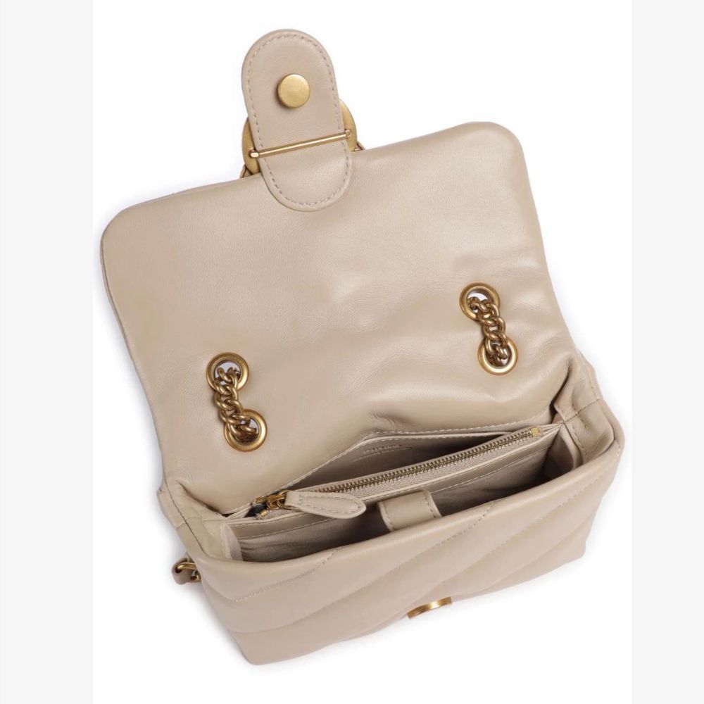 Pinko borsa a tracolla piccola Baby Love Bag Puff in nappa trapuntata 100040-A0F2/O